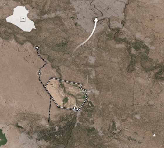 Map of Former Iraqi Farmland